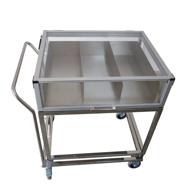 OEM Convenient Stainless Steel Trolley workshop trolley hand steel trolleys