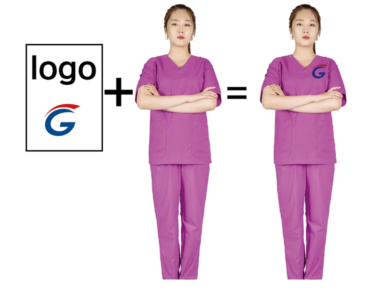 
High-quality Cheap Women Hospital short sleeve medical scrubs Medical Scrubs Uniform Set Scrub Sets 