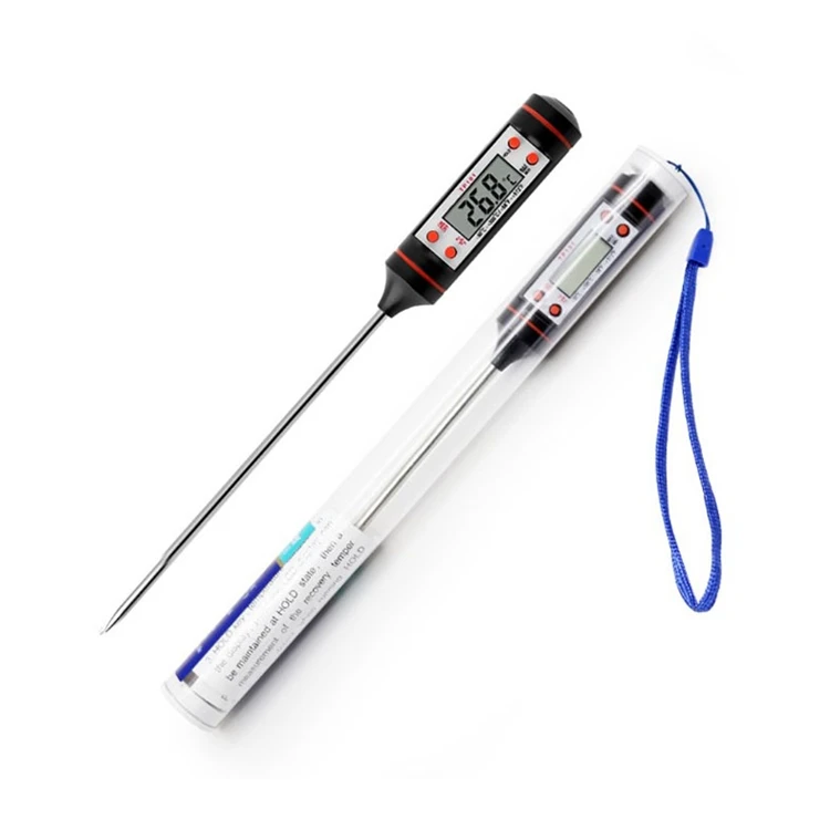 TP101 tp 101 Digital BBQ Meat Thermometer Cooking Food Kitchen Probe Water Milk Oil Liquid Oven Thermometer