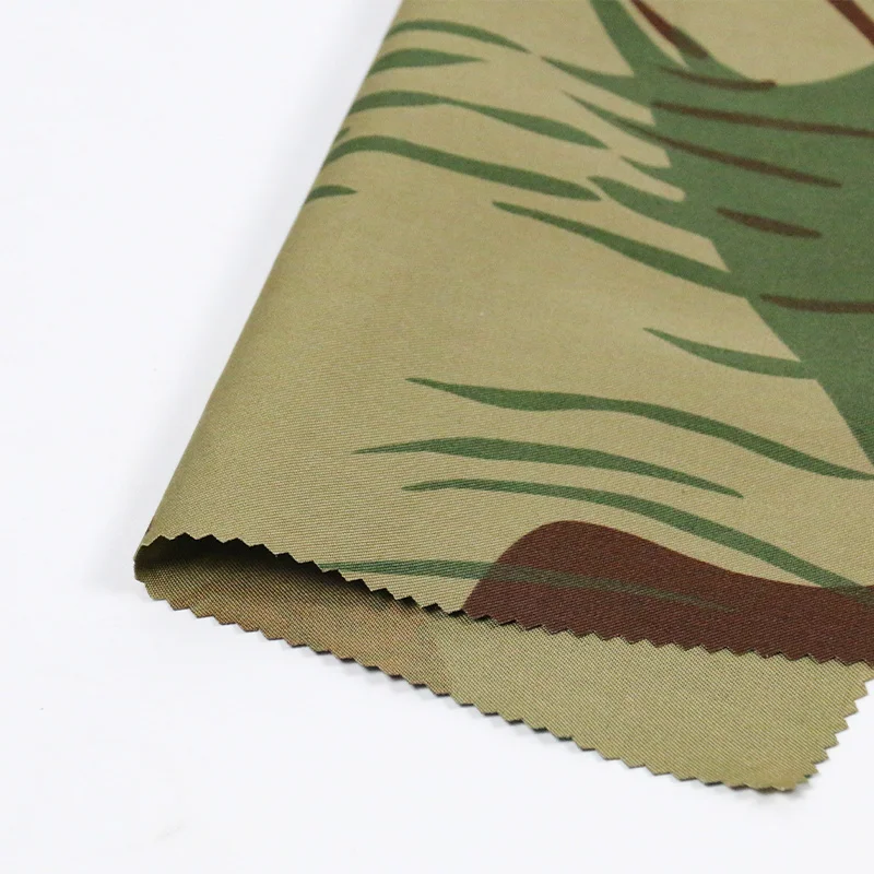 
NYCO5050 TWILL Rhodesian Brushstroke Camouflage fabric 50%cotton 50%nylon 57/58