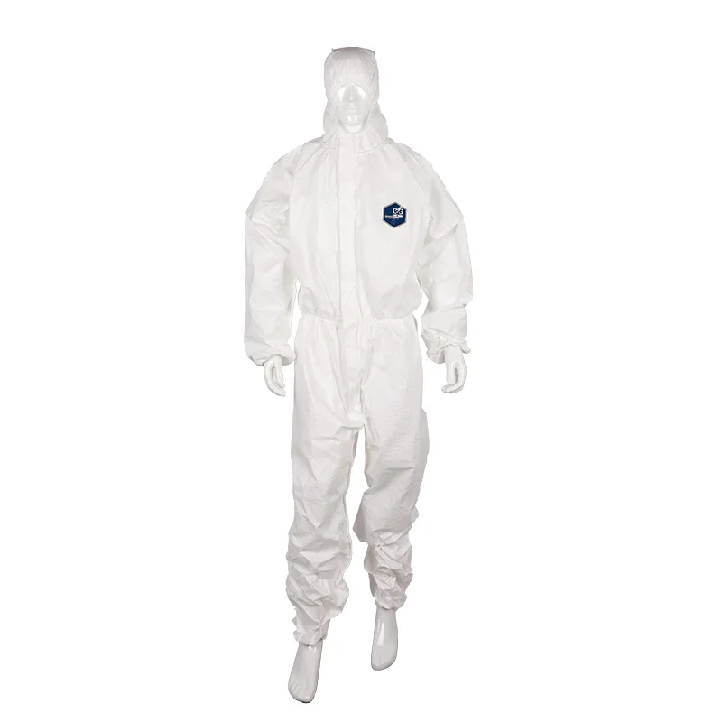 
Dupont Tyvek Fabric Jumpsuit Microporous Romper Disposable Coverall Protective Clothing  (1600118342888)