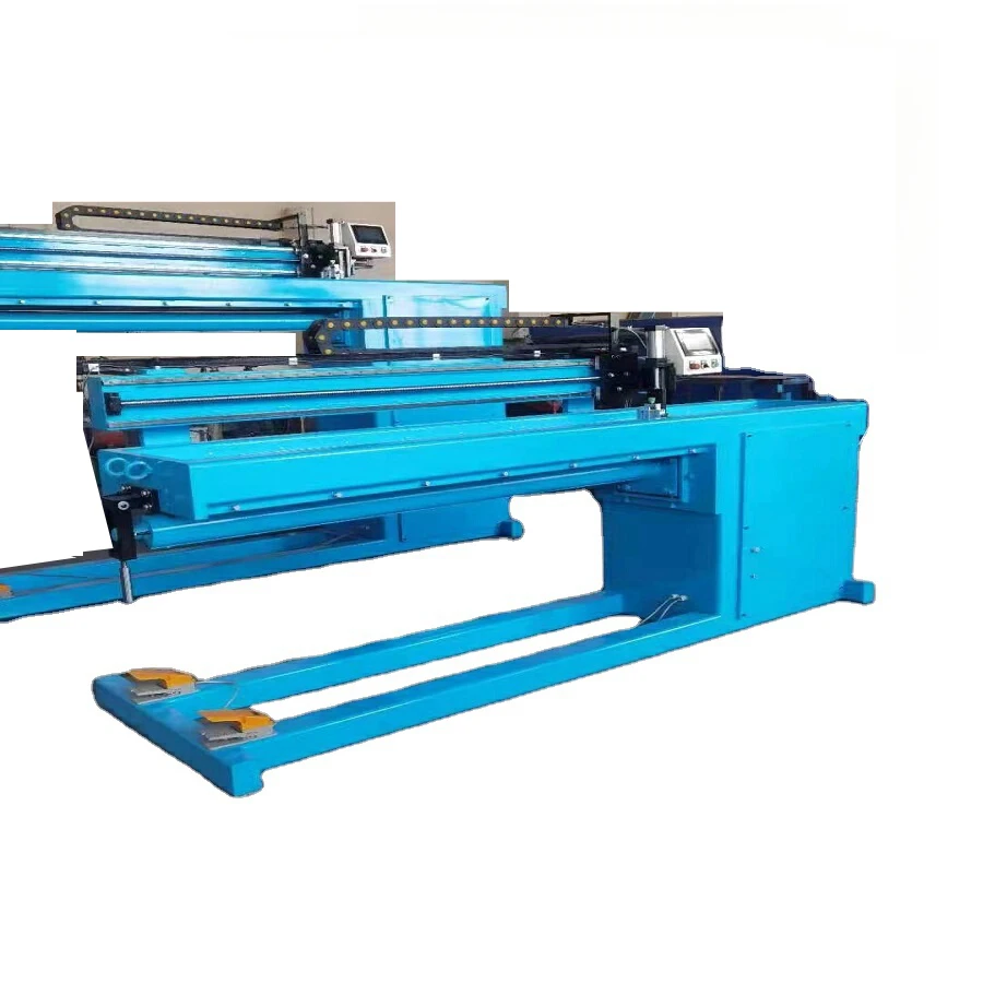 HZF-2000 Cnc Straight Seam Welding Machine For Conical Barrel Flat Plate Welding