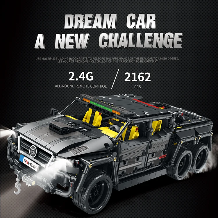 KSF Hot Sale Legoed rc Sports Cars Remote Control Cars RC Racing Car  technics plastic building block sets