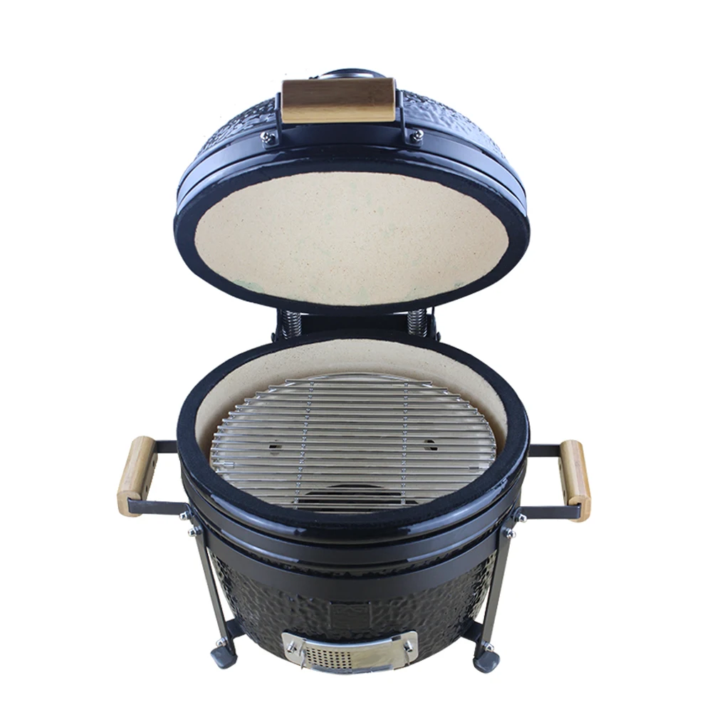 Auplex BBQ Grills Manufacturer Barbecue Ceramic Egg Grill 16 Inch Kamado barbecue portable  Smoker