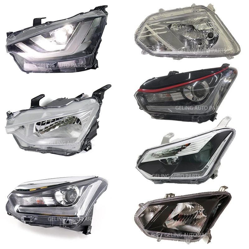 Auto lamps Original or Modified LED projector lens head lamp headlight for isuzu dmax d-max 2017 2018 2019 2020 2014 2023