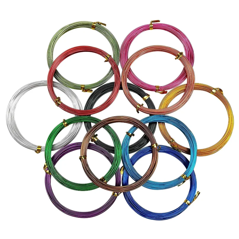 Factory 1mm-5mm Colored Aluminum Wire Anodized Wholesale Aluminum Wire For Craft