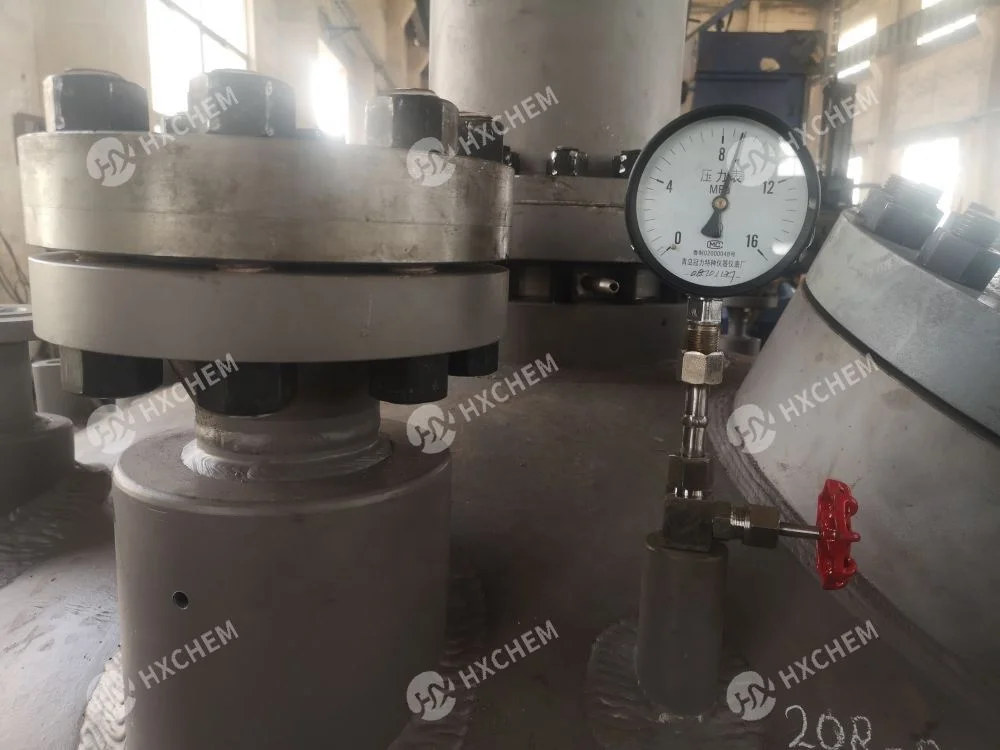 HXCHEM NEW ASME U STAMP 500L high pressure hastelloy pilot corrosion resistance cladding reactor PID PLC automatic controller