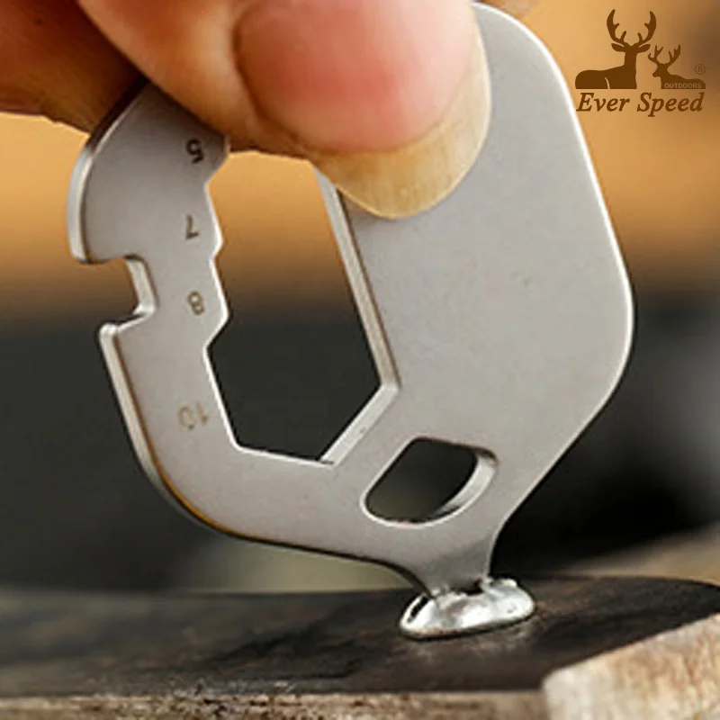 13 in 1 stainless steel 420 keychain multitools bike tools EDC compact pocket tools carabiner repair kit tools