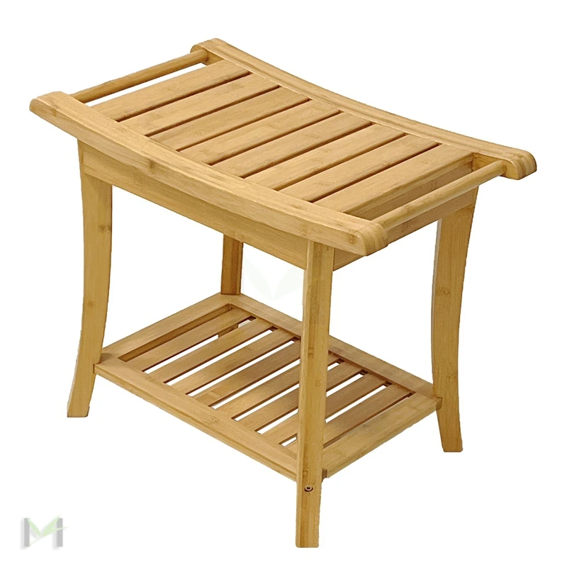 Бамбуковая скамейка для душа спа стул бритья С нескользящими ножками ванной гостиной