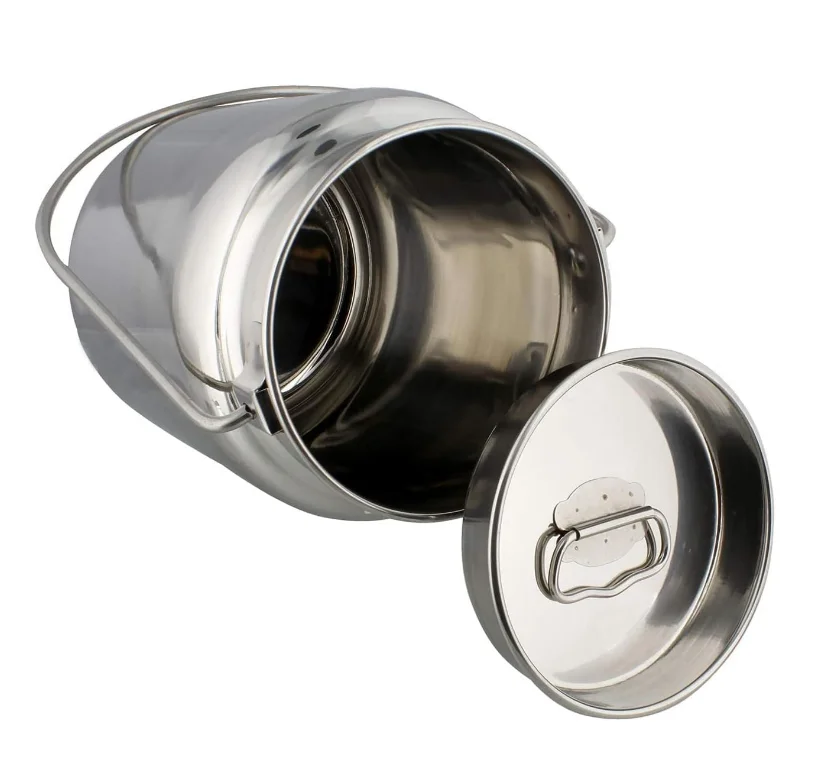 DF  Customized SUS 304 stainless steel Vintage style home kitchen storage can milk tank factory looking for cooperation