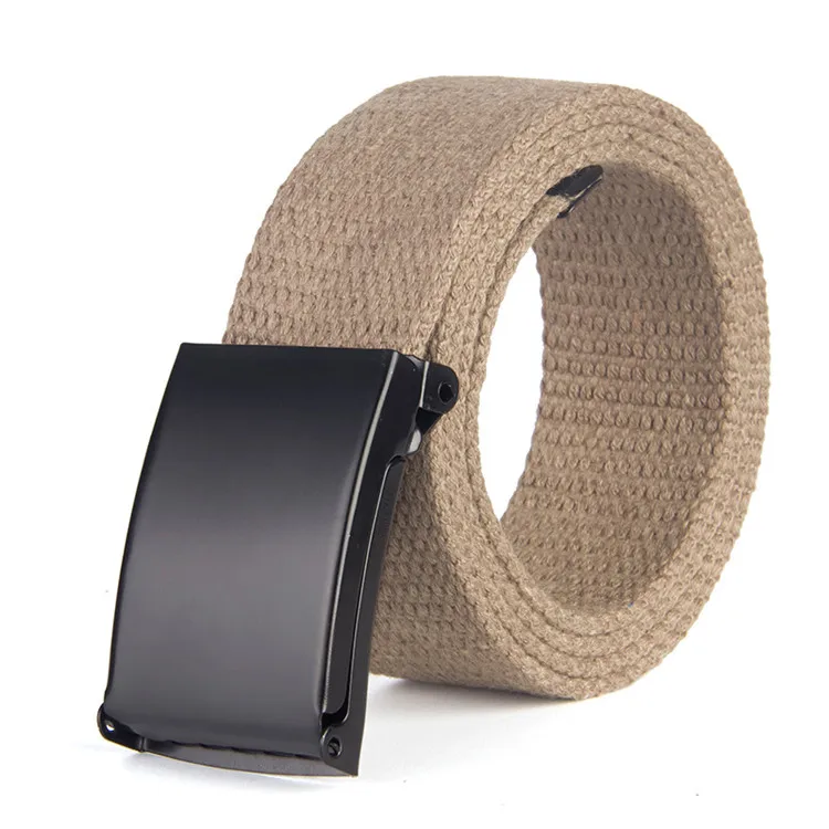 Wholesale Mens Colorful Cotton Fabric Cotton Canvas Web Belt