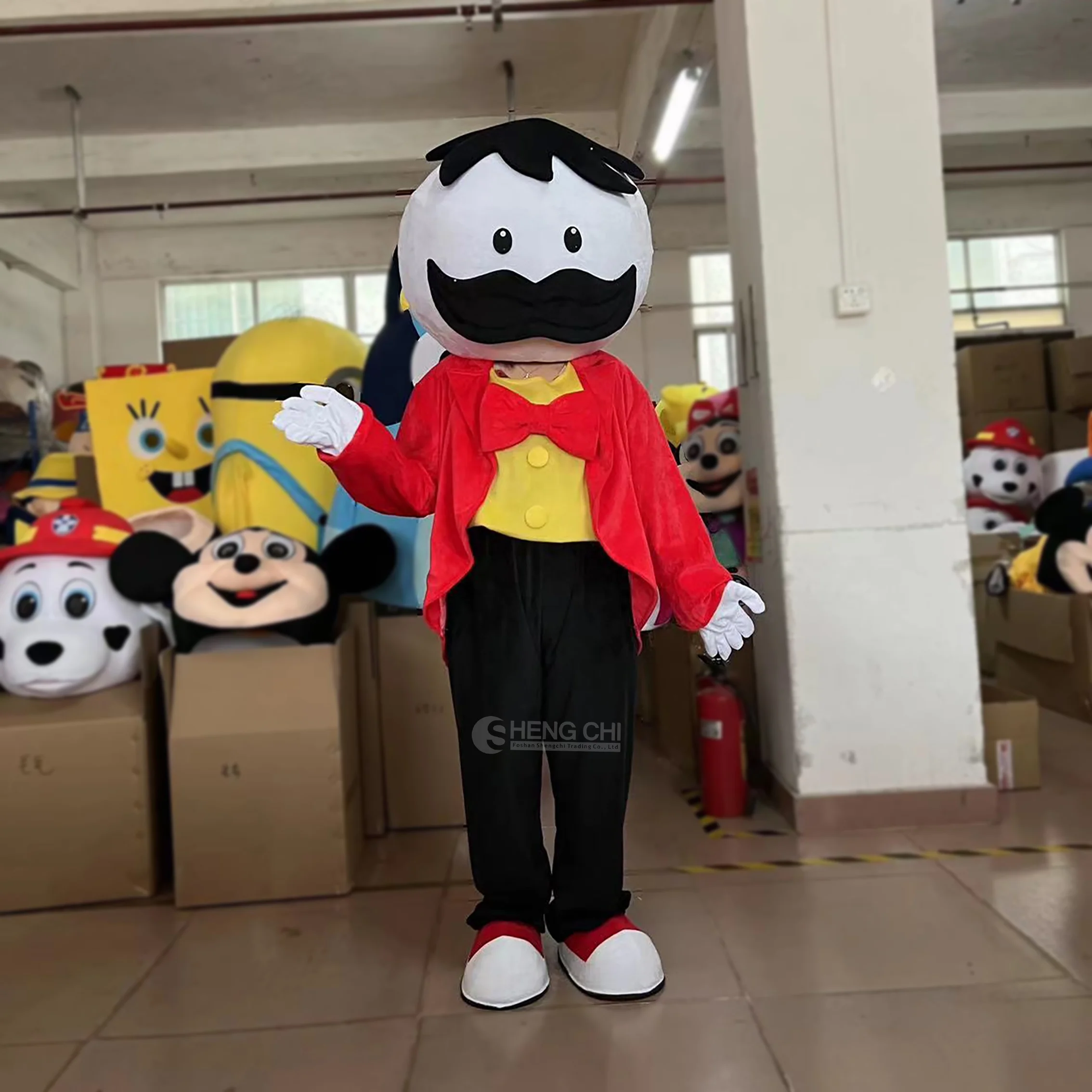 Factory customized Halloween mascot costumes for outdoor Cosplay walking and playing