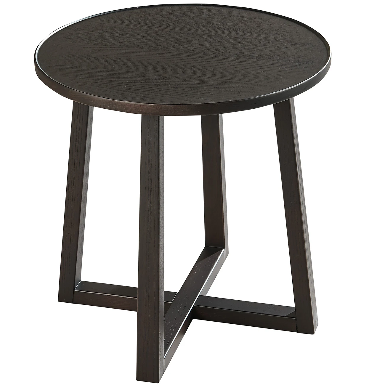 Sofa side end table solid natural wood coffee table portable tea table for living room balcony free assemble low height