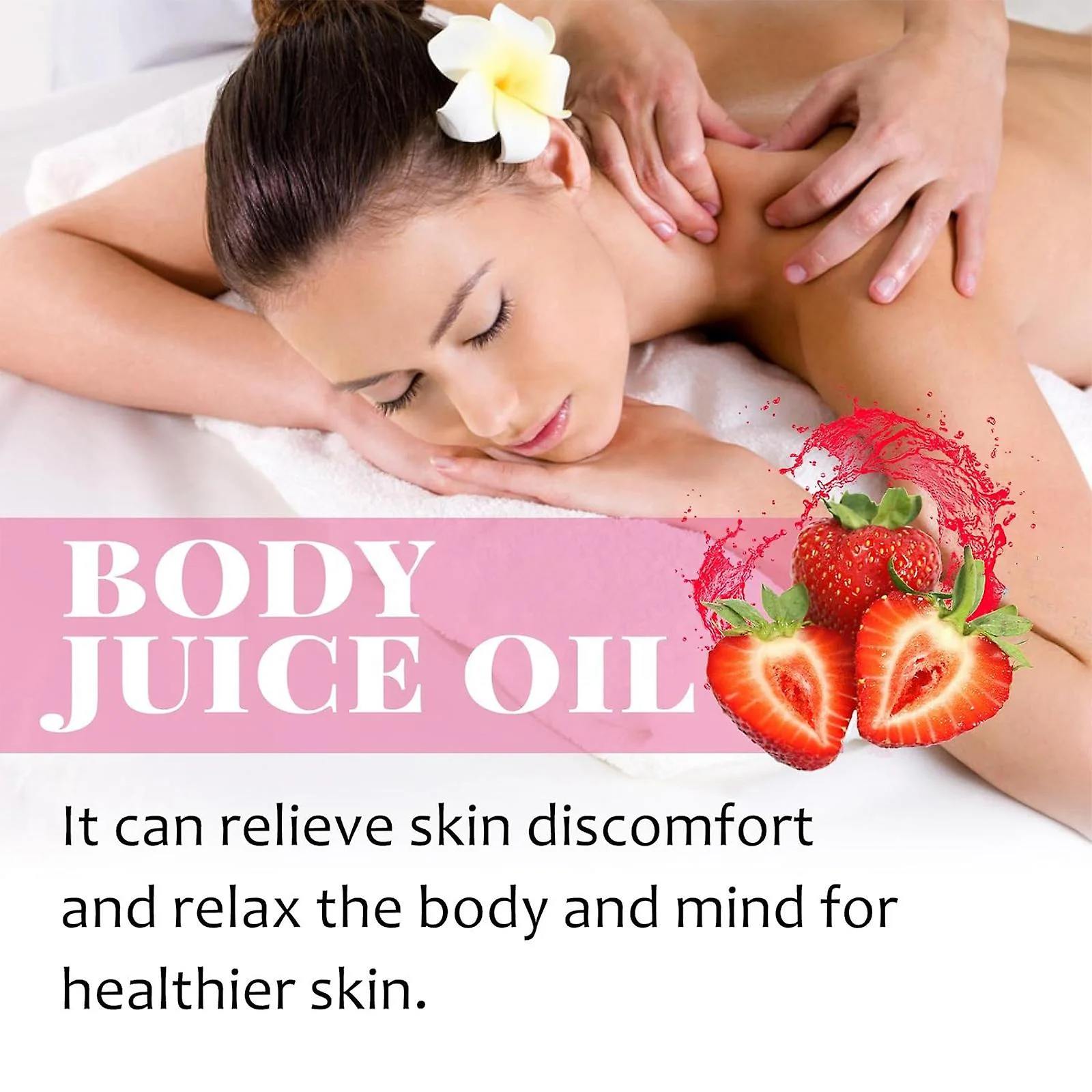 Private Label Body Juice Oil Body Massage Essence Oil Moisturizing Nourishing Fragrance Brightening Juice Body Oil