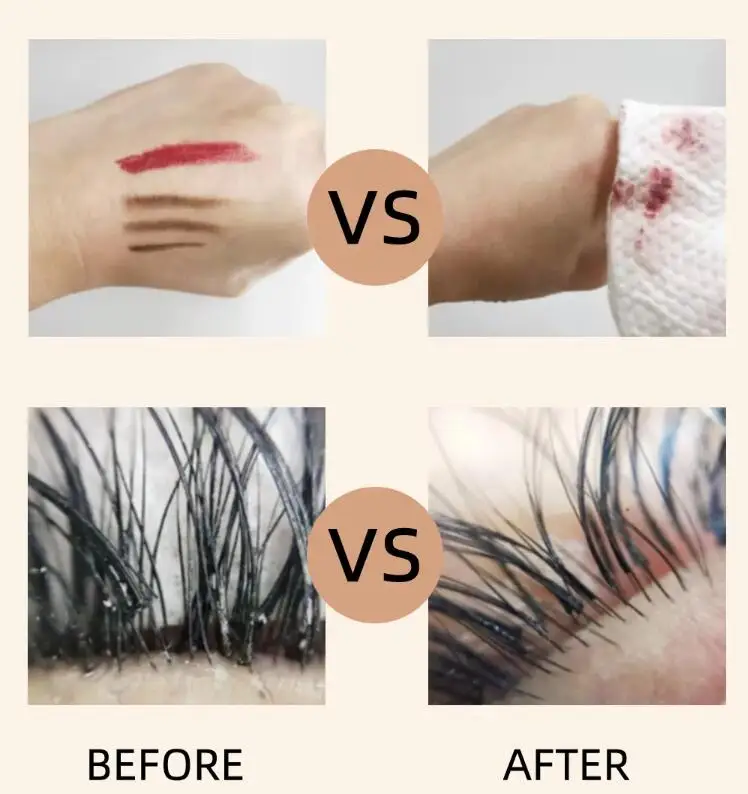 Factory Direct Supply Private Label Clean Eyelash Oil Free Lash Foam Cleaning Cleanser Eyelash Extension Shampoo