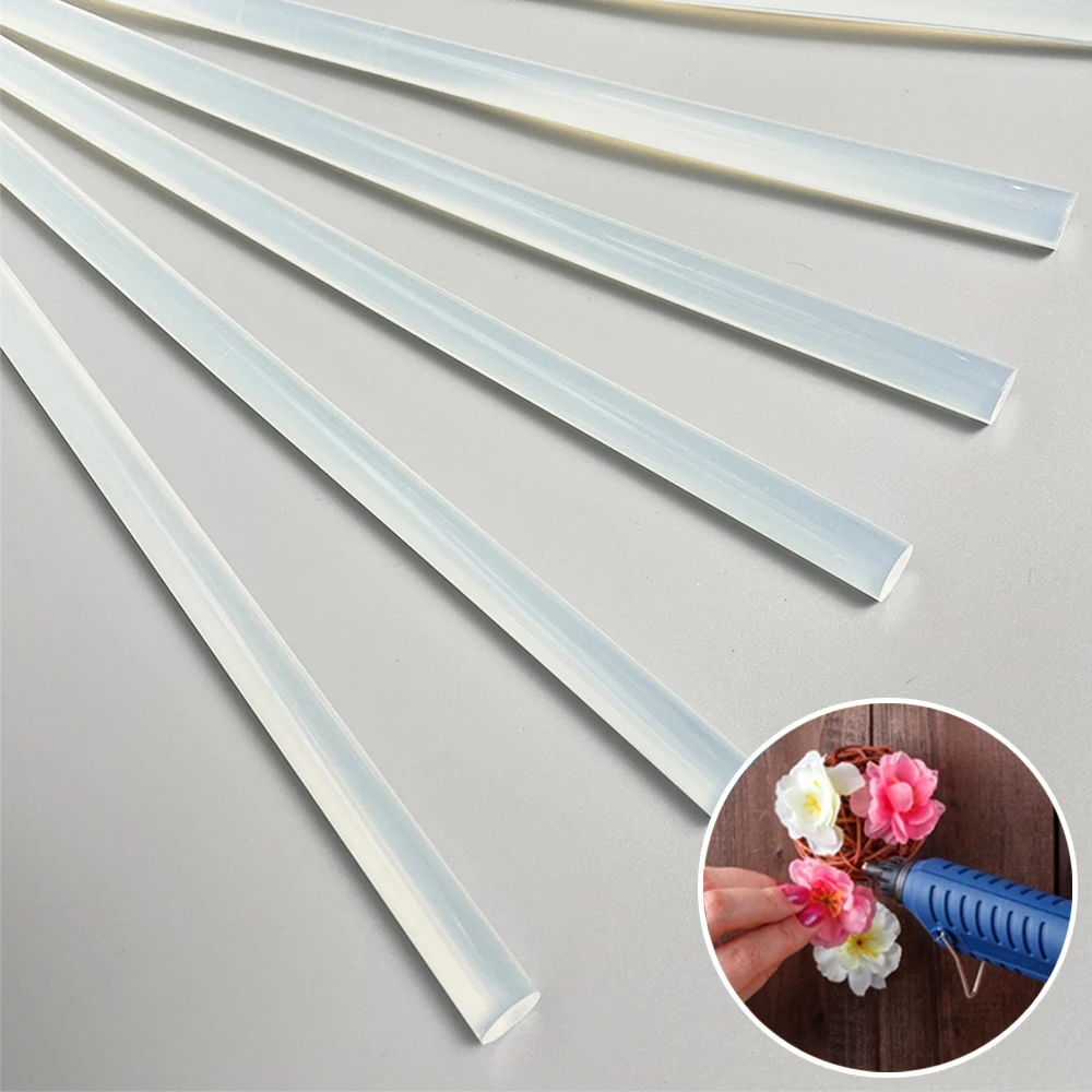 High temperature resistant Hot Melt Glue Sticks Fast Dispatch Environment Friendly  Art Craft Use Silicone Bar For Glue Gun