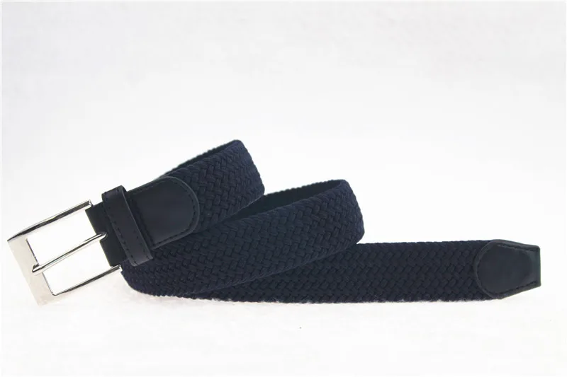 New Design Hot Sell PIN Buckle Elastic Waist belt Woven Men Belt Best Price