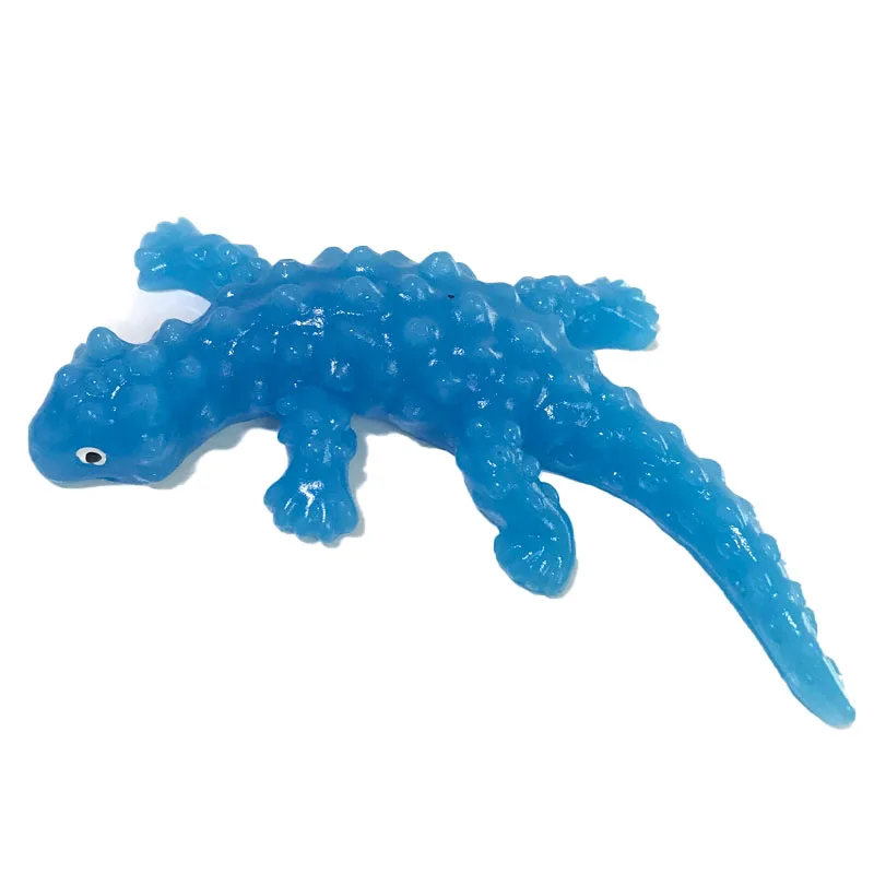 2022 Good sale novelty TPR animal toy squashy colorful dinos shape toy sticky