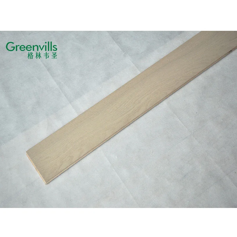 Ready For Shipment Engineered Cream White Color Oak Wood Flooring, Factory Price+Customized Size And Colors