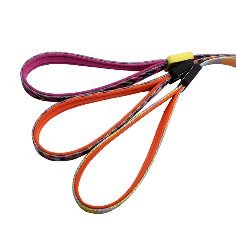 Free Design Sublimation Custom Print Logo Wholesale Neoprene Padded Handle Dog Leash