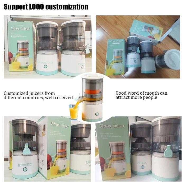 High Quality Portable Bladeless Cold Press Juicer Fresh Fruit and Vegetable Machine