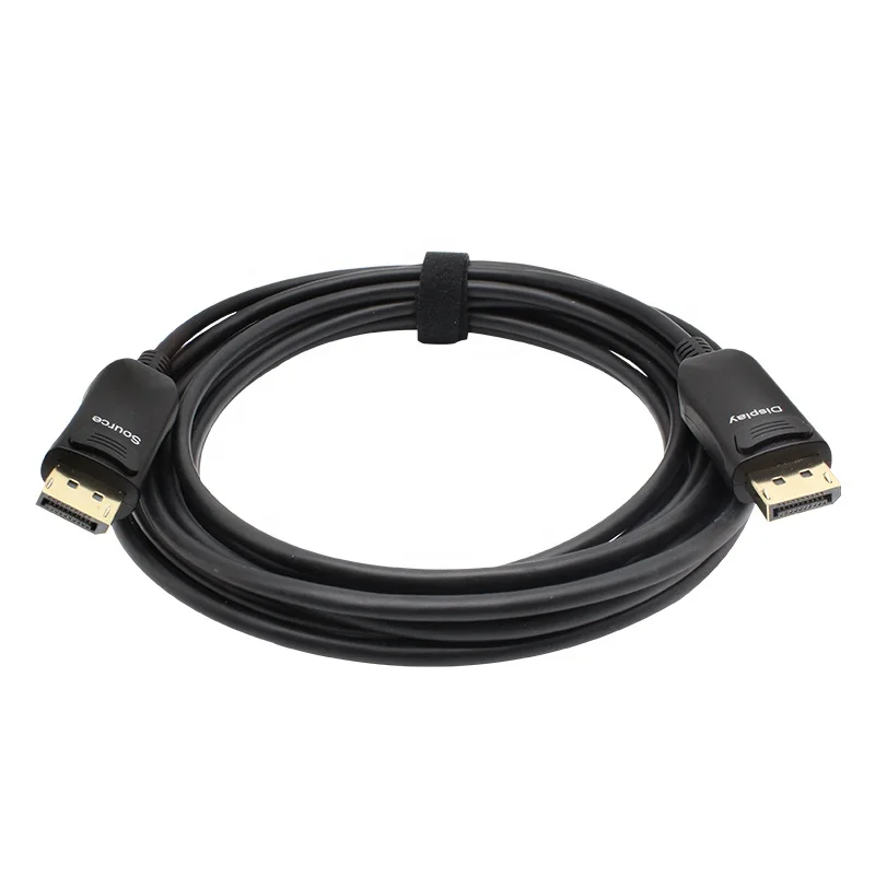Волоконно-оптический кабель DisplayPort к DP 1 4 Поддержка 8K 60 Гц высокая скорость 32 Гбит/с HDCP 3D HDR