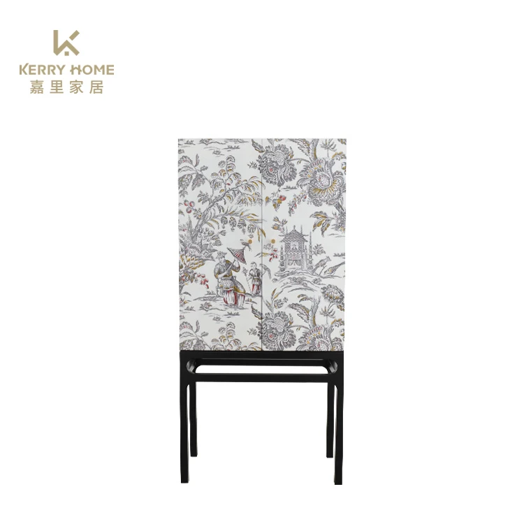 Retro style wooden decorative cabinet decorated table cabinets office