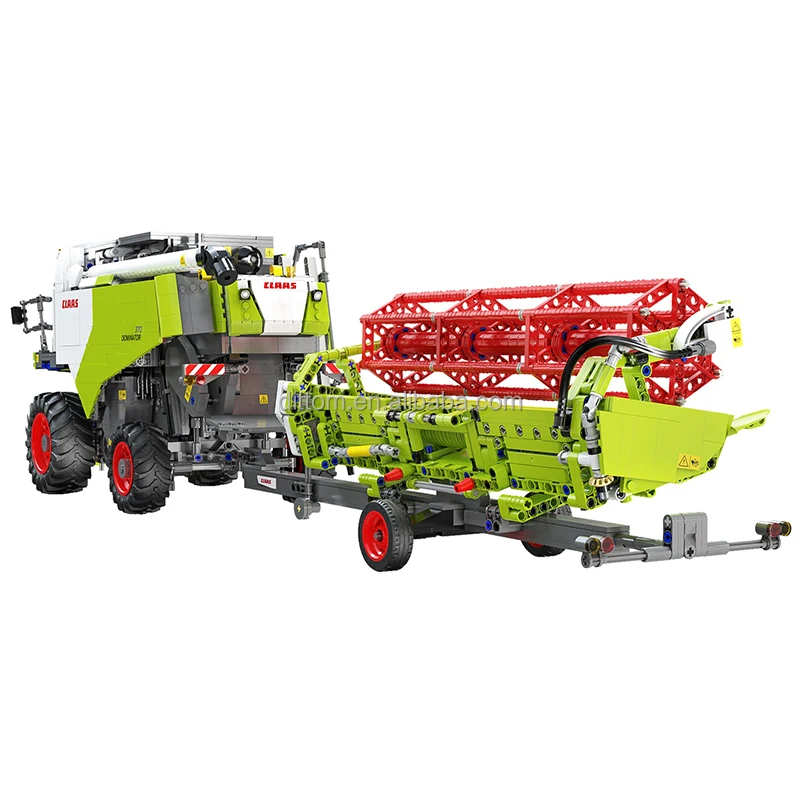 Комбайн Cada C61508W класса 1/16 гибридный сельскохозяйственный трактор 370 2 4 г модель сельскохозяйственной техники