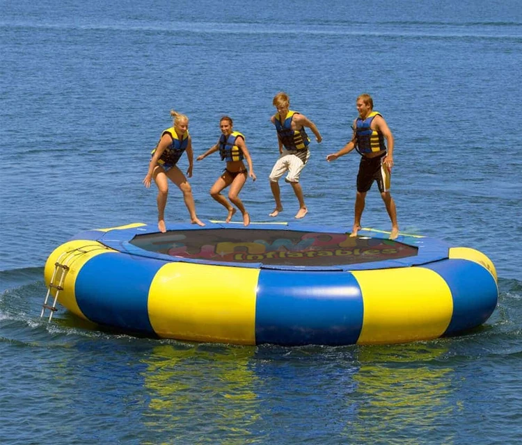 Commercial grade juegos inflables de agua inflatable water slide trampoline for sale wholesale