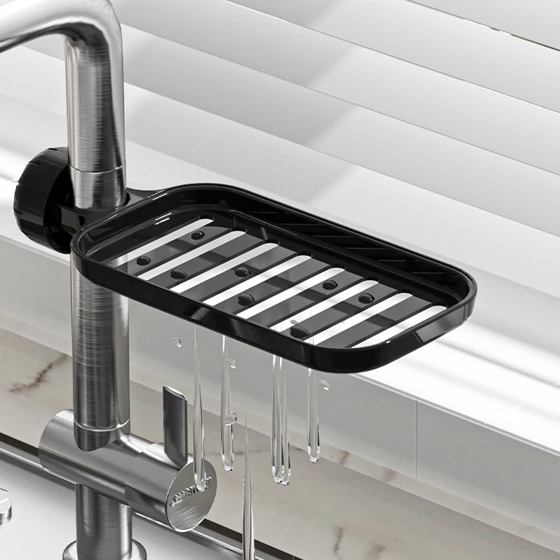 New faucet kitchen plastic storage household soap drain rack kitchen accessories new products