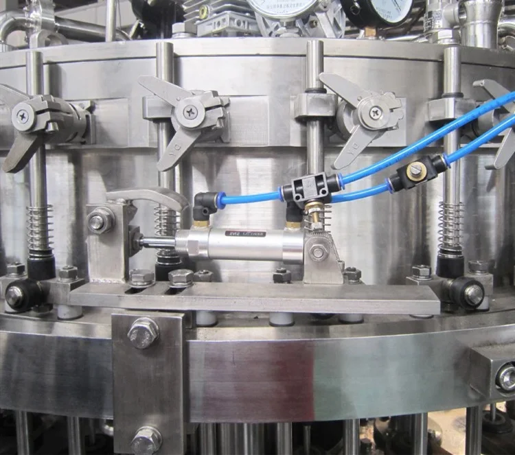 Automatic Drinking Mineral Sparkling Pure Water Liquid Alcohol Wine Beverage Filling Making Bottling Machine