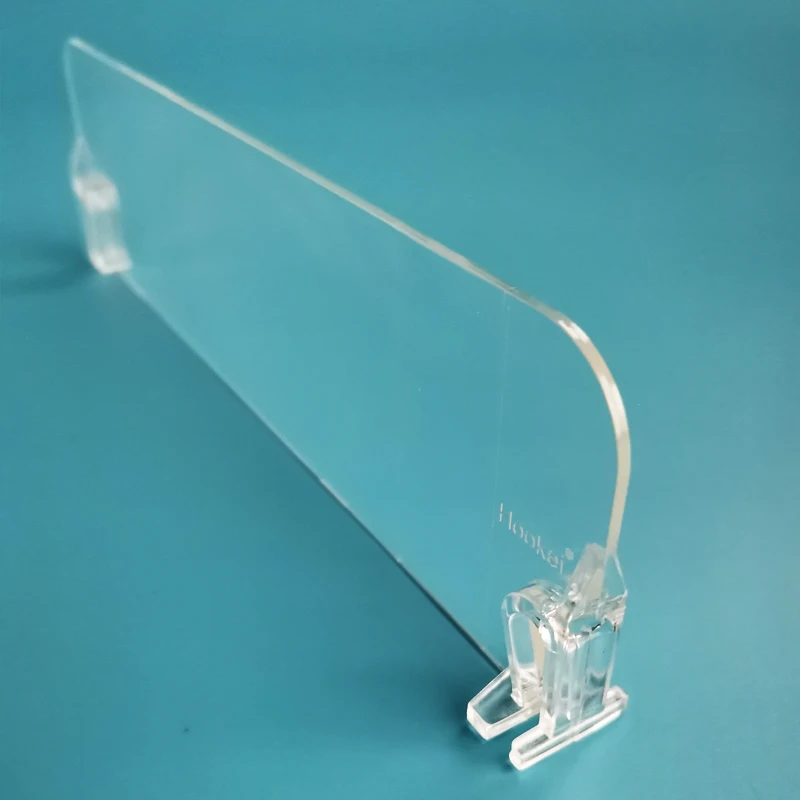 Divider Freezer Shelf Dividers for Closets Shelves Organizer Separator Hot Sale Warehouse Shelf Pusher and Divider