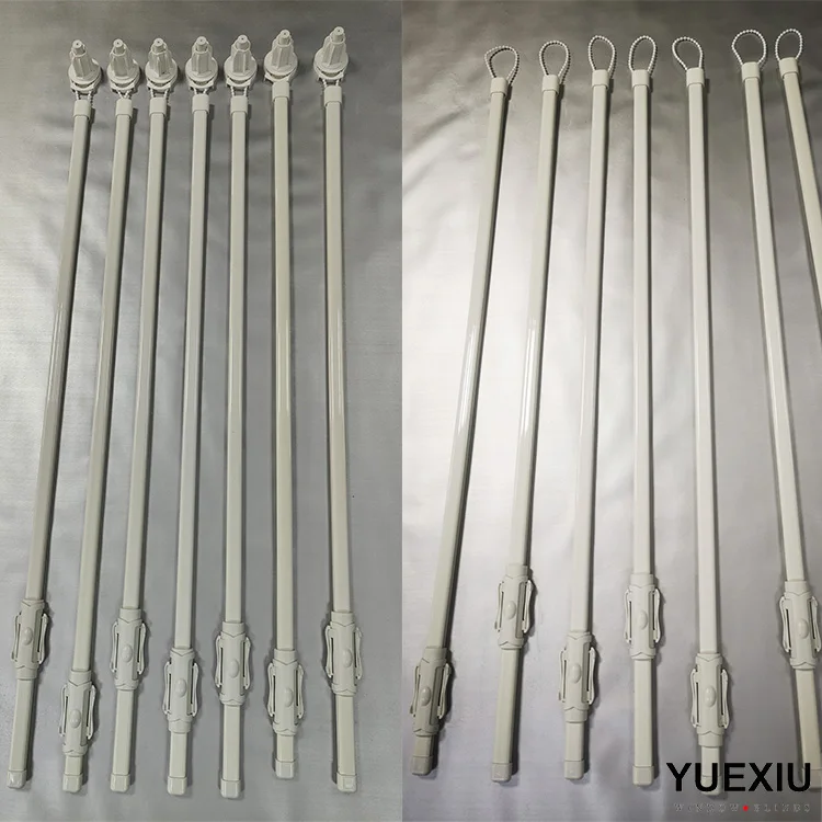 Factory price new design pulling lever window blinds wand system zebra blinds shade cordless