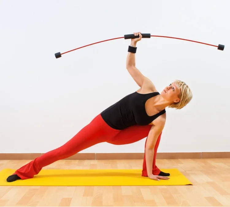 Китайская большая фабрика хорошая цена эластичная вибрационная Палочка из аэробного стекловолокна Flexi резиновые качели для спортзала