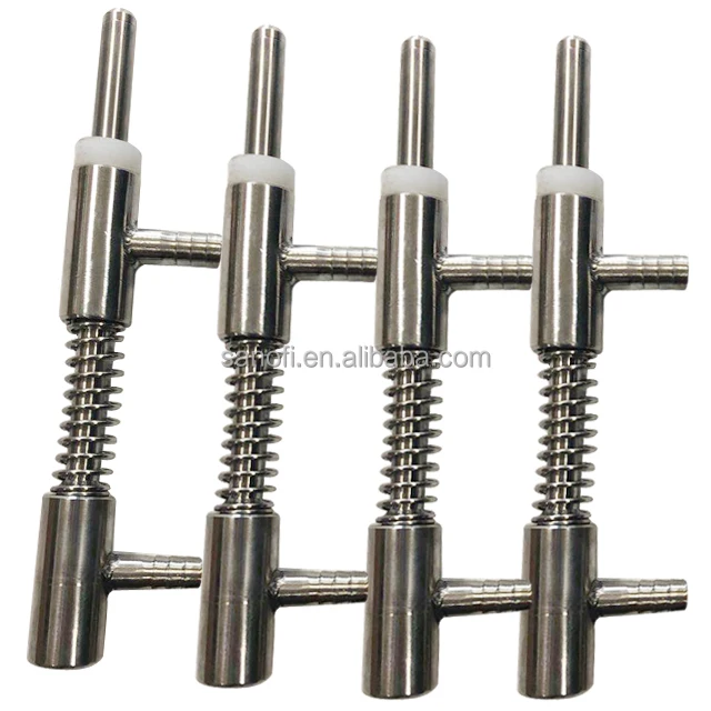 Good quality plastic bottle overflow liquid filling valve