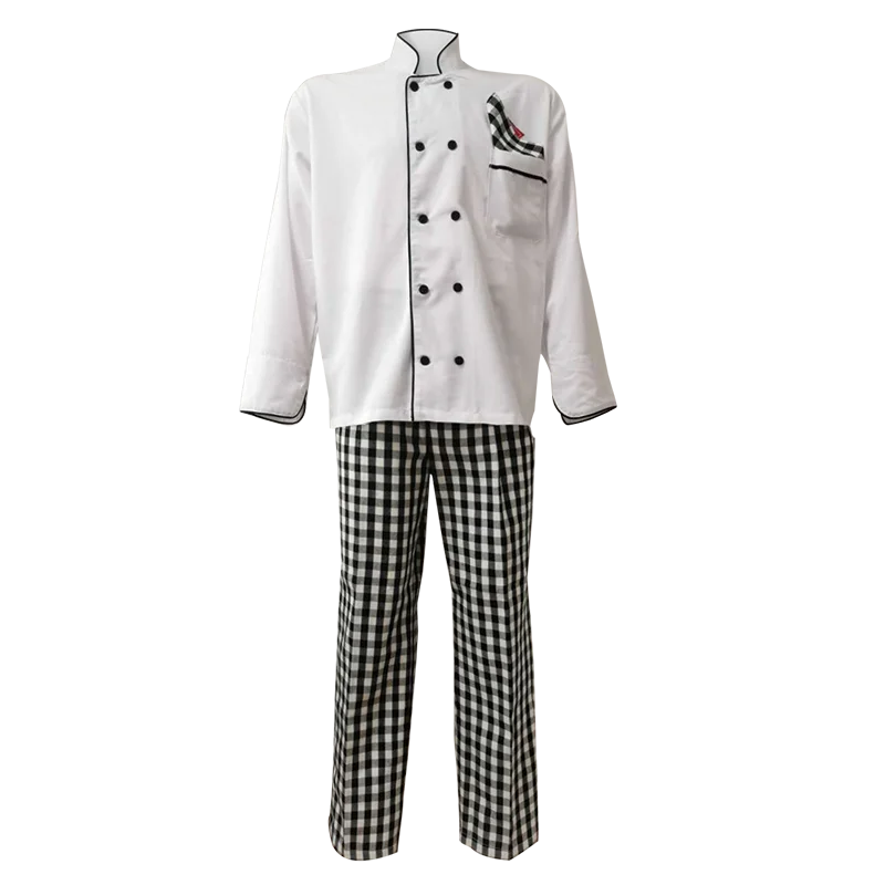 TR8020 chef coat trousers