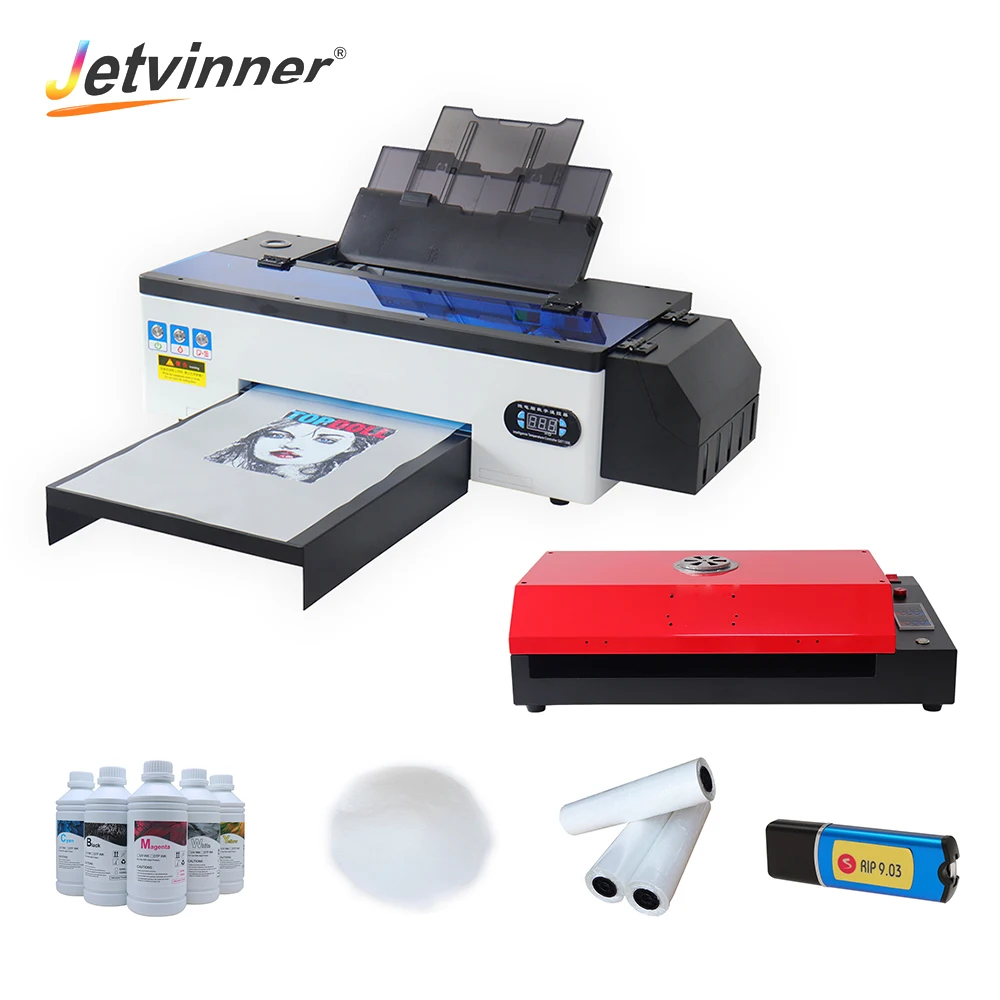 5 colors dtf printer R2000 dtf pet printer head for hats canvas bags punehod dtf printer