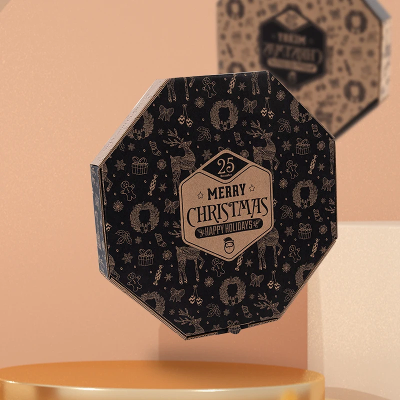 Wholesale High Quality Custom Logo Portable Thick Recycled Corrugated Delivery Baking Pizza Box