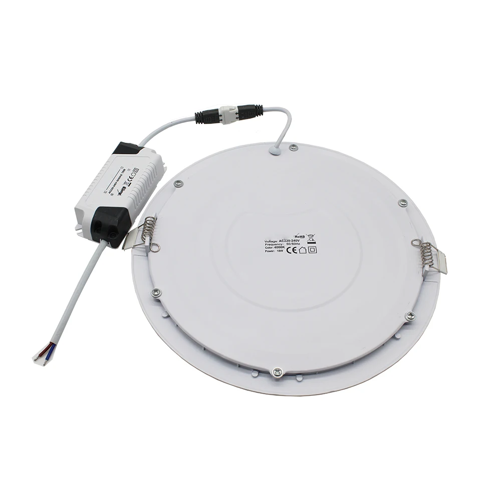 LED Panel Light with LED Driver, LED panel round Aluminum case with high quality led driver