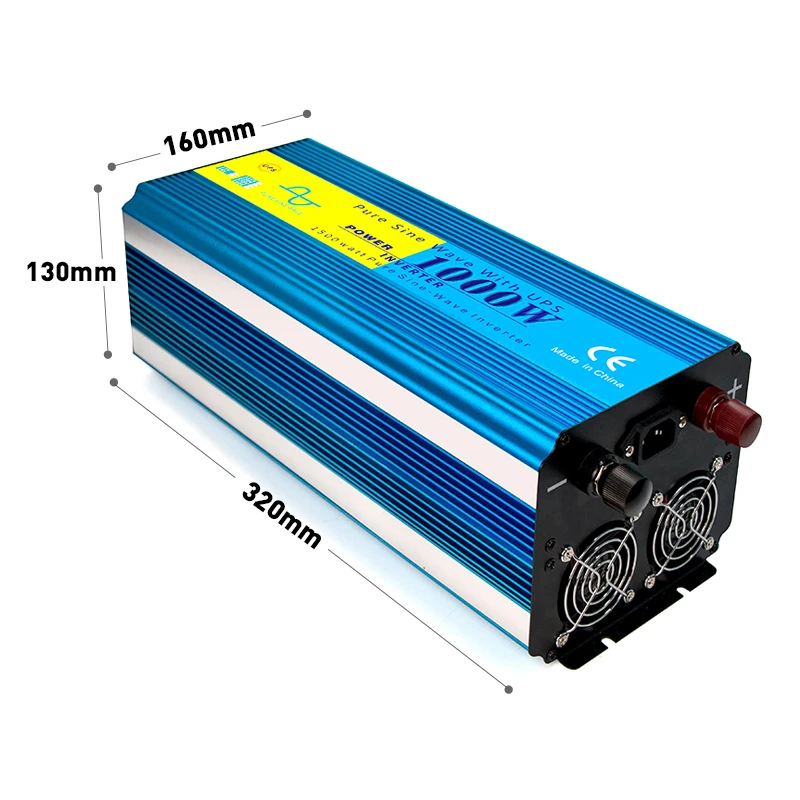 SUREDOM Inverter 12v 220v 300w 500w 1000w 2000w 3000w EU Power UPS inverter charger invertor 12v to 220v pure sine wave inverter