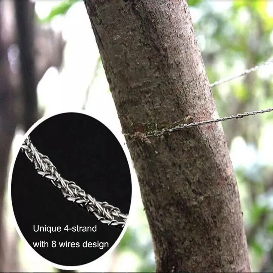 Wholesale Deluxe Combat Wire Saw with flame retardant ring Wire Saw