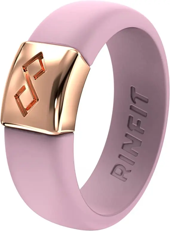 Hot Selling Black Silicone Wedding Jewelry Ring for Women