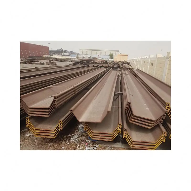 Piles Metal Of Hot Cold Rolled Z Steel Sheet Pile (1600695092784)