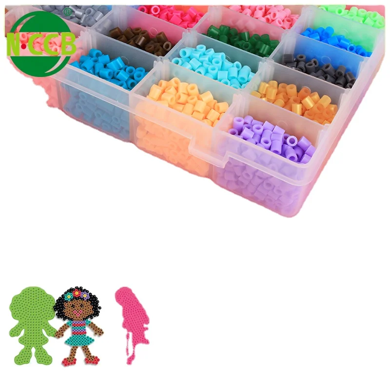 2021 fashion Wholesale DIY hama perler beads for children toy
