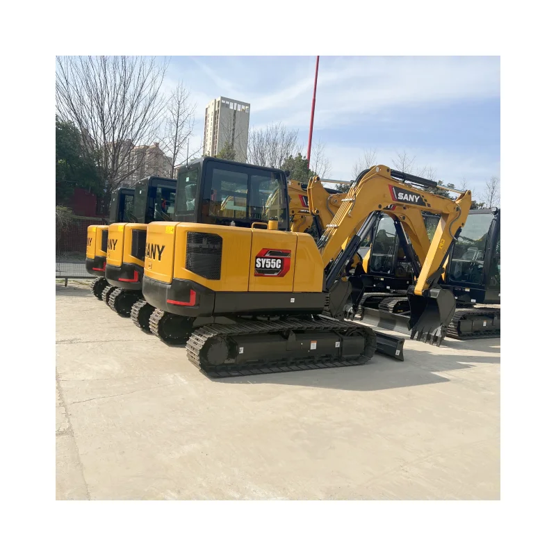 SY55C china brand high quality mini digger 100% new machine sany excavator 55