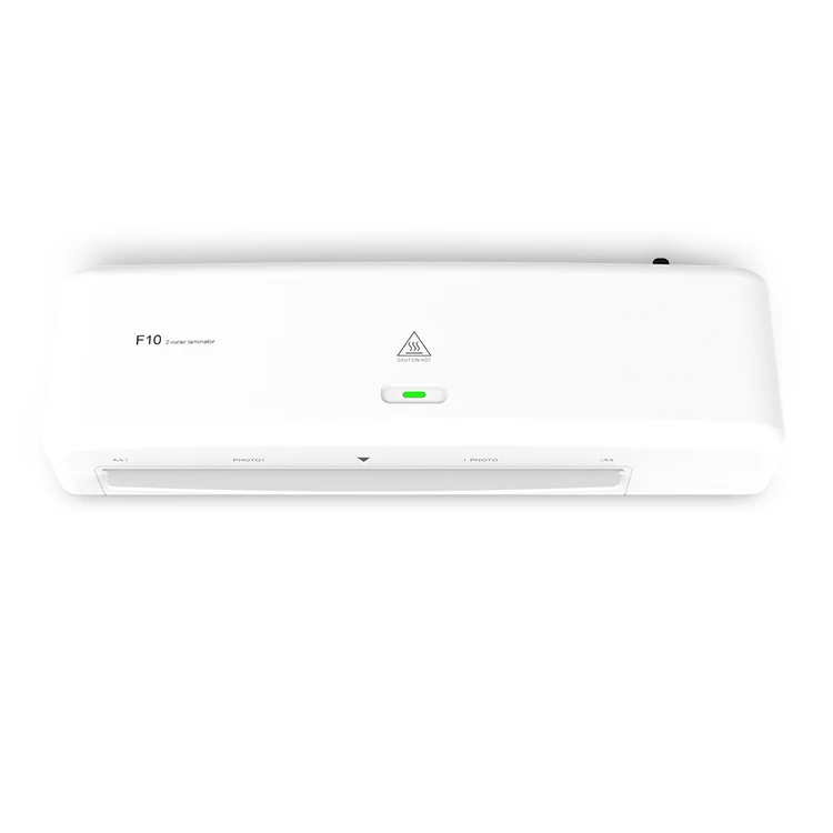 Hot A4 Desktop Laminator 2 Roll Laminating Machine 9 inch hot roll laminator