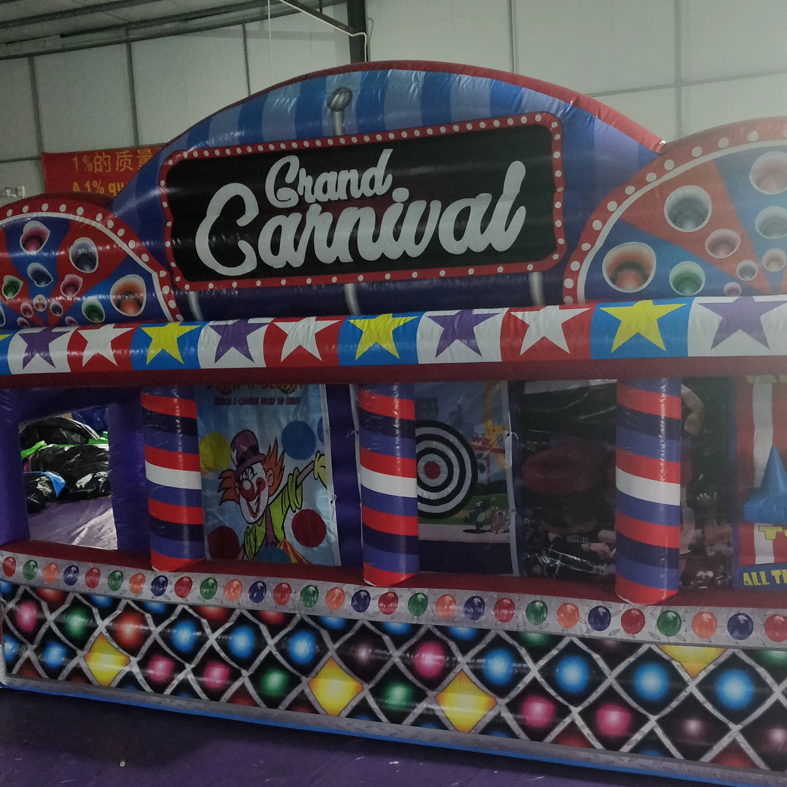 Commercial Inflatable Plinko Carnival Game inflatable interactive game