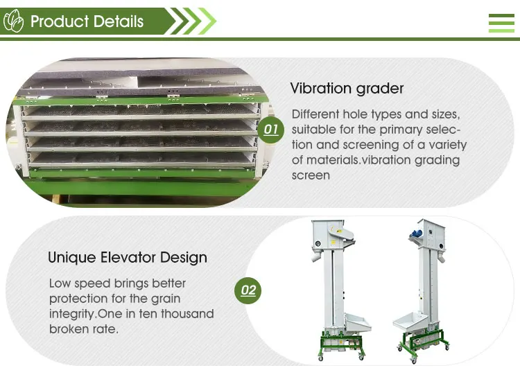High Quality Soybean Wheat Maize Seed Cleaning And Grading Machine Equipment