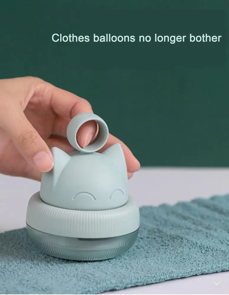 Household Electric Pilling Remover Battery Operated USB Sweater Fabric Shaver
