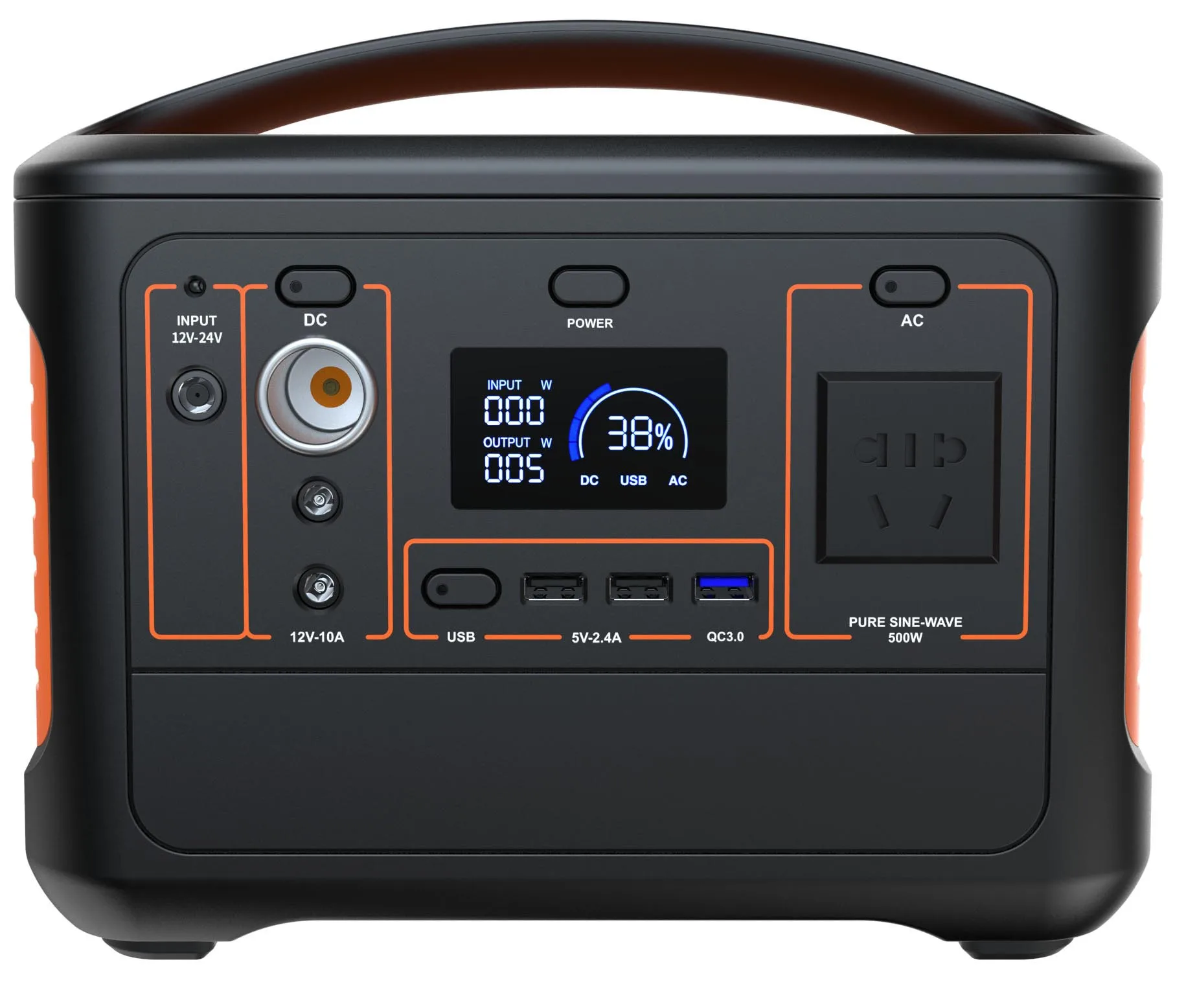 Best Selling Factory supply portable solar generator 500W 1000W 2000w home use solar power station 220V solar power generator